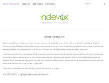Tablet Screenshot of indevox.biz